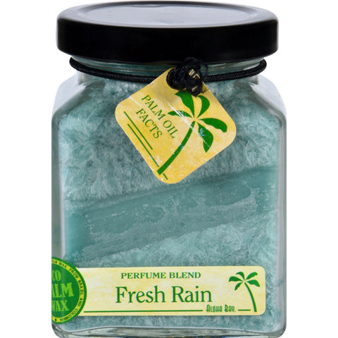Aloha Bay Candle - Cube Jar - Perfume Blends - Fresh Rain - 6 Oz