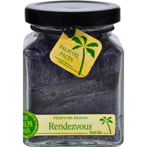 Aloha Bay Candle - Cube Jar - Perfume Blends - Rendezvous - 6 Oz