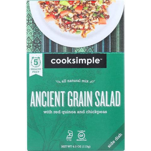 Cooksimple Ancient Grain Salad - 4 Oz - Case Of 6