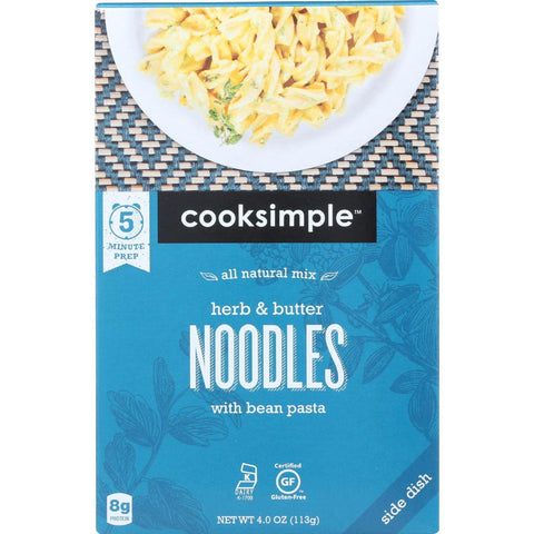 Cooksimple Noodles - Herb And Butter - 4 Oz - Case Of 6