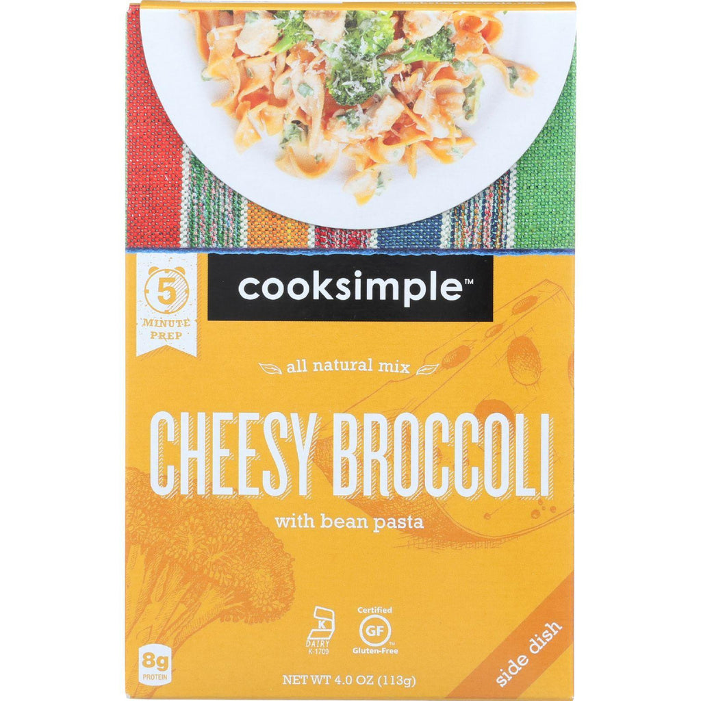 Cooksimple Cheesy Broccoli - 4 Oz - Case Of 6