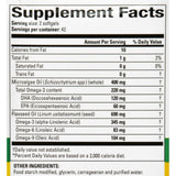 Natures Science Omega-3 - Vegan - With Dha And Epa - 84 Softgels