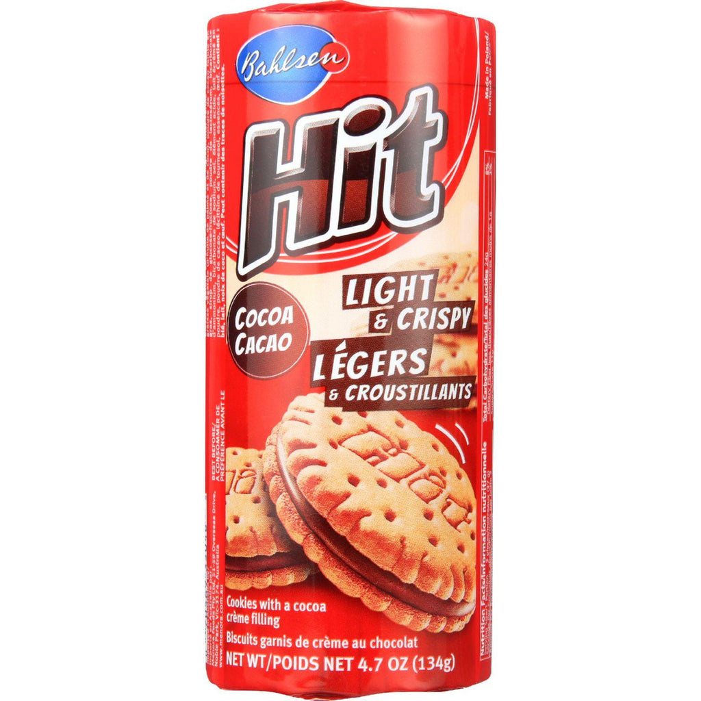 Bahlsen Cookies - Hit - Cocoa Creme - 4.7 Oz - Case Of 12