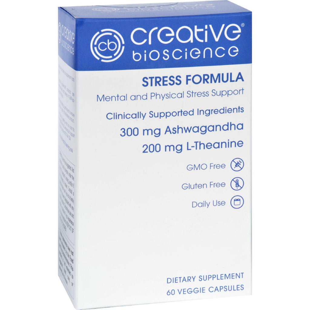 Creative Bioscience Stress Formula - 60 Vegetarian Capsules