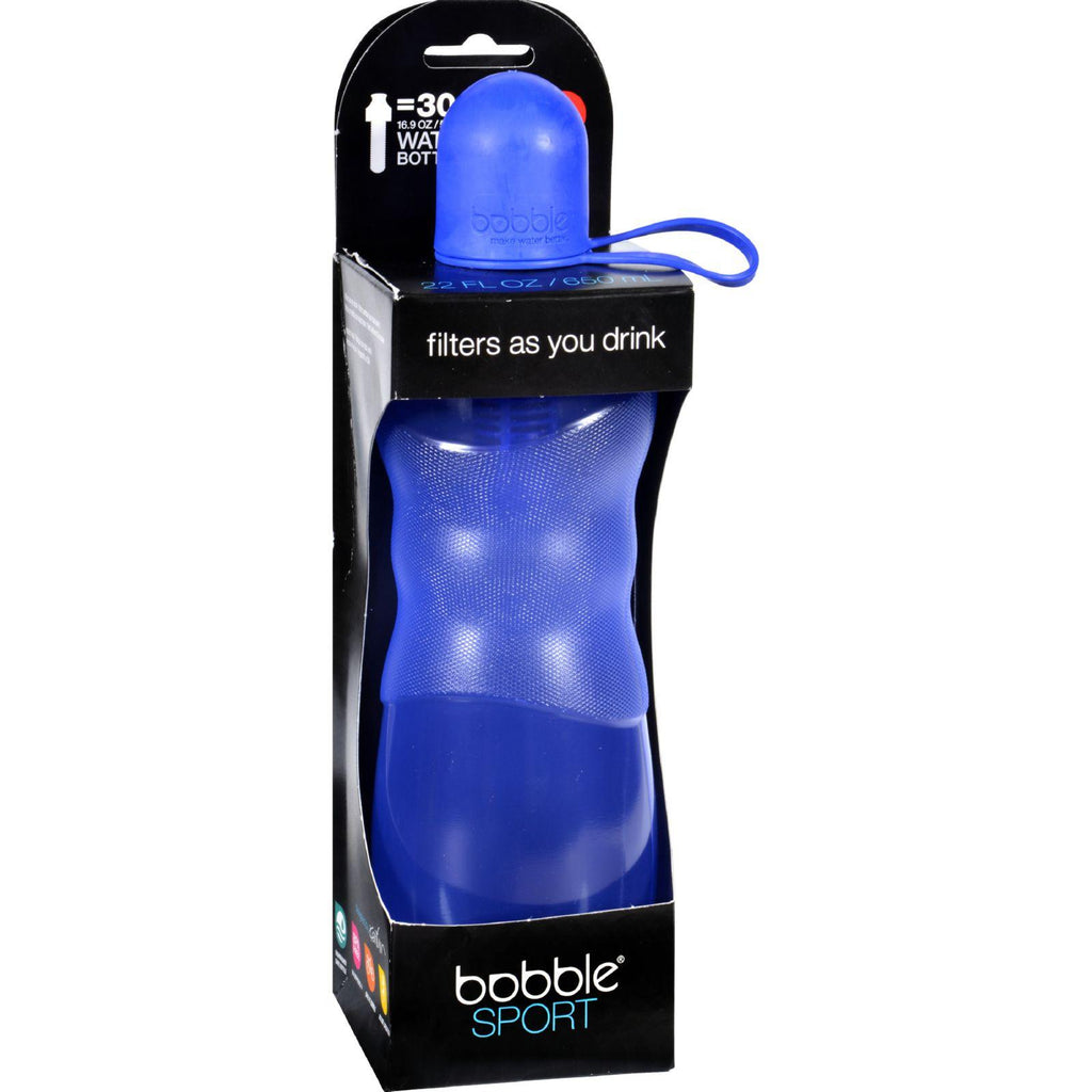 Bobble Water Bottle - Sport - Navy Blue - 22 Oz