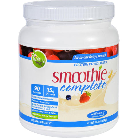 To Go Brands Inc Protein Shake Mix - Smoothie Complete - Naturally Flavored Vanilla Berry - 18 Oz