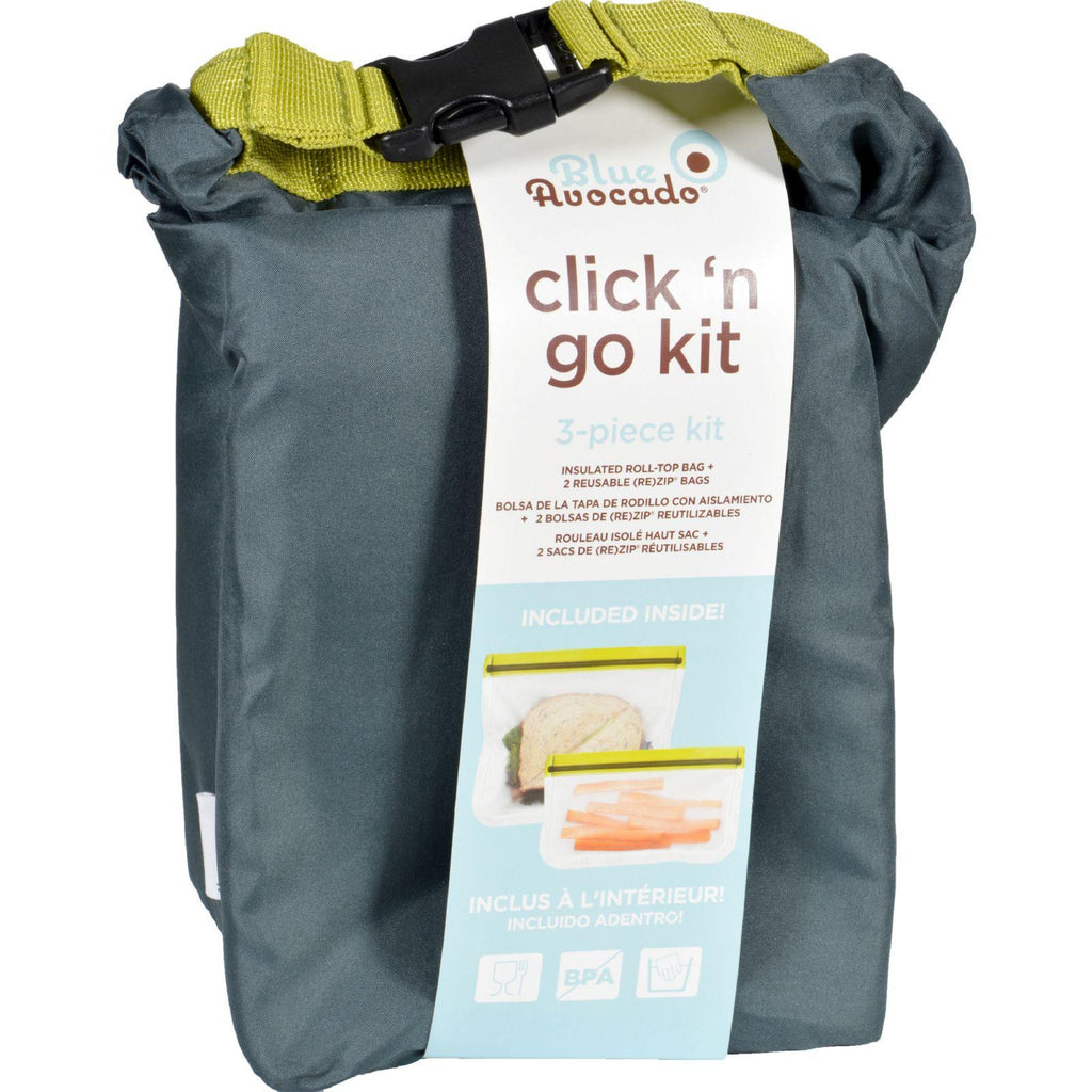 Blue Avocado Kit - Click N Go - Slate Gray - 3 Pieces