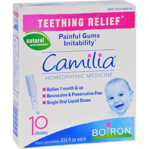 Boiron Camilia - Teething Relief - 10 Doses