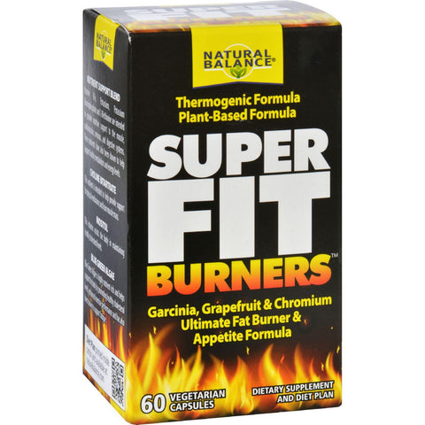 Natural Balance Super Fit Burners - 60 Vegetarian Capsules
