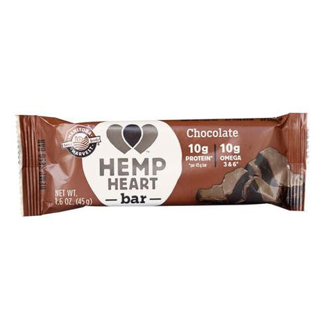 Manitoba Harvest Hemp Harvest Bar - Chocolate - 1.6 Oz - Case Of 12