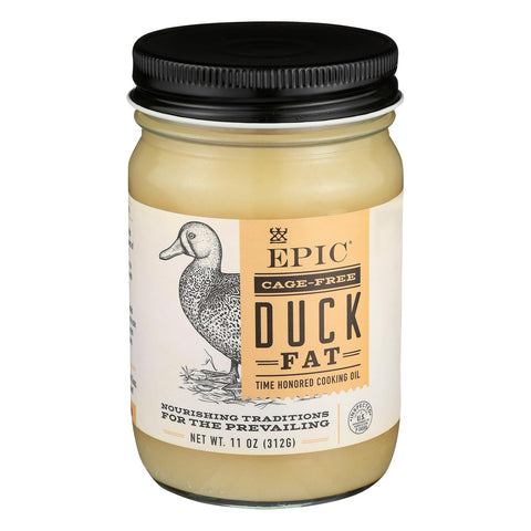 Epic Animal Oil - Duck Fat - Case Of 6 - 11 Oz.
