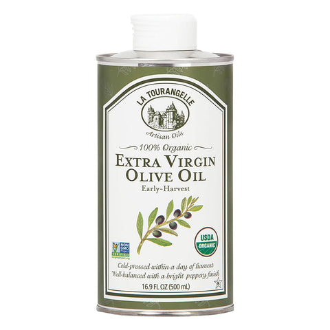 La Tourangelle Organic Extra Virgin Olive Oil - Case Of 6 - 16.9 Fl Oz.