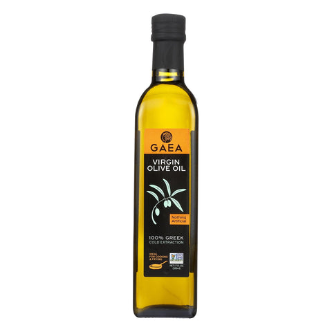 Gaea Olive Oil - Virgin - Case Of 6 - 17 Oz.